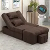Sofá eléctrico para pedicura, bañera de pies, lavapiés, sofá para manicura, silla, masajeador de pies, reclinable para pestañas, centro de baño, cama de masaje para pedicura