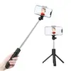 Palo selfie trípode totalmente automático multifuncional soporte para transmisión en vivo de teléfono móvil para video filmación foto de viaje artefacto portátil