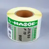 Etiqueta de Fabricante Impresión Personalizada Etiqueta Autoadhesiva Impermeable y Resistente a la Corrosión Lubricante Aceite Lubricante Etiqueta en Rollo
