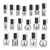 Esmalte de Uñas botella vacía de cristal partido pincel aplicador aceite para pintar botella vacía pequeña botella de poción de esmalte de uñas portátil 5ml