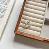 Anillo texturizado de plata de ley S925 para mujer, diseño abierto ajustable, estilo de nicho de alta gama, anillo versátil de lujo ligero para el dedo índice, nuevo
