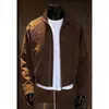 Chaqueta de Vuelo Tie-Dye con Cuello Alto para Primavera y Otoño para Hombres, Elegante y Moderna para Adolescentes, Nueva Chaqueta Casual Americana Holgada 2026