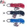 Nuevo color dispositivo de control de peces pinza para peces dispositivo de elevación de peces clip para boca de pez mordida sólida anti-escape herramientas de pesca de peces venta al por mayor