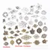 Accesorios DIY aleación de zinc vintage bolsa de materiales colgante de flor doble colgante venta caliente AliExpress ebay