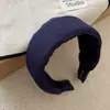 Diadema Ancha Rayada Estilo Francés para Mujer 2025 Nueva Diadema de Corona Alta Pasador para Lavarse la Cara Recogido de Cabello Accesorio para el Cabello de Otoño e Invierno