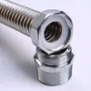 Tubería Corrugada de Acero Inoxidable 304 para Aire Acondicionado Central, Conexión Flexible Metálica para Unidad Fan Coil Hvac, Manguera de Entrada de Agua Caliente y Fría