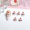 Serie Labu Dibujos Animados Accesorios para Arte de Uñas Mini Lindo Monstruo Resina Diamante DIY Accesorios de Armadura para Niños