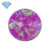 Huagang Gem Redondo Fundo Plano Sintético Imitação Opala Gem Pedra Nua Opala Opala Opala 09 Face