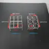 Suporte para cadinhos de mufla suporte para cinzeiros suporte para volatilização suporte para teor de cinzas 4 furos 6 furos 8 furos 10 furos 12 furos material níquel-cromo