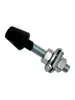 Abrazadera cabeza de goma negra, tornillo cabeza de goma pie de prensa, cabeza de goma para presser foot, cabeza de tornillo, accesorios horizontales