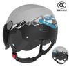 Casco de coche eléctrico con certificación 3c para mujer, invierno cálido, cortavientos, motocicleta, universal para cuatro estaciones, medio casco, casco de seguridad para otoño e invierno