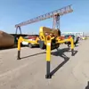 Grúa Araña sobre Orugas de 3 Toneladas 5 Toneladas, Grúa Araña Pequeña sobre Orugas Controlada Remotamente, Grúa Araña con Patas Hidráulicas