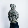 Sudadera con capucha de camuflaje retro estilo Ins de calle americana, unisex, moda personalizada, nuevo modelo transfronterizo