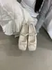 Sapatos Mary Jane com Laço Aumentador de Altura Interna 2026 para Mulheres, Sapatos de Ballet Planos Versáteis, Sapatos Individuais Estilo Fada