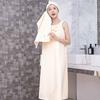 Conjunto de Falda de Baño de Cuatro Piezas al por Mayor, Gorro Secador de Cabello Espeso Absorbente de Agua, Toalla de Baño, Turbante Lindo, Falda de Baño Estilo Coreano para Mujer