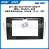 Adequado para Toyota Innova 2016+ com Volante à Direita Painel de Navegação de Controle Central de 10.1 Polegadas Tela Grande Android Conjunto de Moldura Versátil