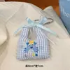 Pingente de Bolsa de Compras de Tecido Original Desenho Animado, Pingente de Bolsa Coração Menina, Boneca Chaveiro Estilo Coreano Fresco Atacado