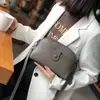 Bolsa de Couro Genuíno Personalizada para Comércio Exterior Transfronteiriço, Bolsa de Ombro Cruzado Única, Bolsa Feminina de Couro Bovino de Primeira Camada, Moderna, Simples e Versátil para Celular