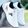 Zapatos para Hombre, Zapatos tipo Beanie, Zapatos Casuales Blancos Impermeables, Zapatos con Paneles de Cuero para Otoño e Invierno, Zapatos Deportivos Modernos para Hombre, Zapatos Blancos para Hombre