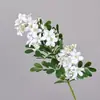 Flor de Sophora Artificial, Flor Falsa para Decoración del Hogar, Flor Decorativa, Decoración Suave, Arreglo Floral, Flor de Seda, Flor de Tallo Único, Adorno Floral para Paisajismo