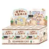 Gato Siamês Vida Inspiração Caixa Surpresa da Moda Diversão Figura de Gato Artesanato Caixa Surpresa Item Quente de Celebridade da Internet