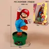 Serie Mario Accesorios de Juego de Moda Louis Hongo Monstruo Modelo Muñeco Hecho a Mano Coche Decoración de Escritorio Adornos