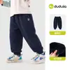 Pantalones de Niño Dudu Pantalones Largos de Otoño para Niños Pantalones Casuales Elegantes para Bebé Ropa Deportiva Nueva para Niñas Ropa Infantil