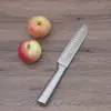 Conjunto de Facas de Cozinha Transfronteiriças, Faca de Frutas Doméstica, Faca para Cortar Legumes, Cabo Oco, Cabo de Aço Inoxidável, Faca de Chef Japonesa