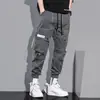 Pantalones casuales de primavera y verano para hombre, estilo coreano, de marca de moda, talla grande, holgados, con bolsillos y combinables.