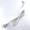 Cable de Alimentación Angulado de Dos Pines Estándar Nacional para Rizadores, Planchas para el Cabello y Pequeños Electrodomésticos
