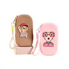 Bolsa de Silicona de Alta Gama para Gafas para Mujer, Estuche Portátil de Almacenamiento para Gafas de Sol de Viaje, Bolsita Colgante Linda Anti-Pérdida para Teléfono