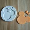 Molde de chocolate de rato de desenho animado, molde de silicone para bolo fondant, molde de pirulito feito à mão