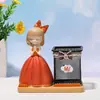 Presentes Criativos para o Dia dos Professores Presentes de Feriado para Alunos Armazenamento de Papelaria para Mesa Estojo para Canetas Decorações de Resina Ornamentos