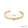 Pulsera de Acero Inoxidable Chapado en Acero de Titanio de Alta Calidad Dorada con Patrón de Diamantes Ancho y Estrecho Llena de Diamantes y sin Diamantes con Patrón de Engranajes Pulsera de Pareja