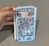 Funda Compatible con iPhone 16 17promax, Manzana, Patrón Cruzado, Transformación Instantánea, Transparente, Cielo Estrellado Dopamina