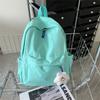 Mochila Escolar Feminina Versão Coreana Harajuku Ulzzang Estudante do Ensino Médio Mochila de Grande Capacidade Estudante do Ensino Fundamental Mochila Versátil Estilo Floresta