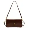 Bolso Cruzado Coreano de Nicho para Mujer, Bolso Cuadrado Pequeño de Cadena Casual de Alta Gama, Bolso de Hombro Versátil Retro para el Trabajo