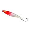 Fábrica atacado Luya isca agulha de pinho pequena placa de ferro chumbo peixe com gancho único de pesca Boca de Cavalo Branco engatilhado isca falsa lantejoulas