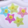 Parche Estilo Ins de Dibujos Animados Lindo con Estampado de Estrella de Cinco Puntas Accesorios para Pasadores de Pelo de Acrílico DIY Material para Colgante de Collar Infantil