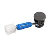 Cubierta de cinturón de 12 mm conector tres en uno minimalista negro plomo excéntrico Gabinete fijación dos en uno conector de ajuste rápido