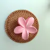 Diseño de Nicho Europeo y Americano Clip para la Parte Posterior de la Cabeza con Flor de Bauhinia Verano Horquilla con Flor de Huevo Elegante Clip de Tiburón Accesorios para el Cabello para Mujeres