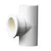 Tee de alambre interno de suministro de agua de upvc 20 25 32 rosca interna junta en T tubería de agua superior e inferior accesorios de tubería de plástico