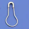 Alfinetes de Ferro em Formato de Cabaça Preta, Várias Cores Acessórios para Etiqueta de Roupa DIY, Acessórios de Ferragem para Broches