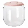Balde de Armazenamento Doméstico Transparente Caixa de Armazenamento Multifuncional Banquinho de Armazenamento para Brinquedos de Pelúcia Infantil Cesta de Armazenamento para Itens Diversos Bonecas