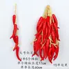 Espetinhos Simulados de Pimenta, Alho, Milho, Batata, Amendoim e Vegetais Bincheng, Espetinhos Pendurados para Decoração de Pátio de Restaurante Rústico