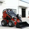 Pás-carregadeiras compactas suportam operações personalizadas em múltiplos cenários, como jardins municipais, locais agrícolas e áreas de construção, e são equipadas com capacidades de carregamento multifuncionais.