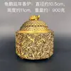 Senshe latón grande mil grullas quemador de incienso adornos quemador de incienso bronce antiguo latón antiguo artesanías latón incienso