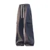 Pantalones Deportivos Impermeables para Exteriores de Pierna Recta para Hombre 2026 Primavera Estilo Funcional Caída Holgada Versátiles de Pierna Ancha Casuales