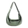 Bolsa de ombro fashion unissex, grande capacidade, versátil, estilo novo, adequada para o trajeto diário, com um design sofisticado e casual, uma bolsa tote única