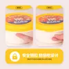 Caja de Almuerzo Desechable con Cierre, Caja Redonda de Embalaje para Llevar de Uso Comercial, Tazón Sopa de Plástico Transparente Espesado de Grado Alimenticio con Tapa